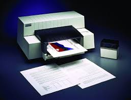 Early Ink-Jet Printer الطابعة النافثة للحبر المبكرة