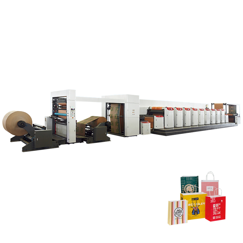 جهاز طباعة متوسطة الويب Flexo (عرض الويب 700 مم-1800 مم)