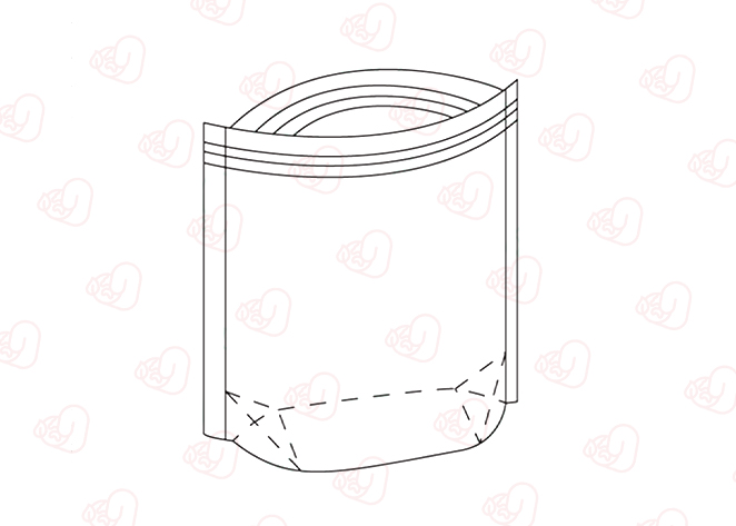 نماذج أكياس الحقيبة الوقوف